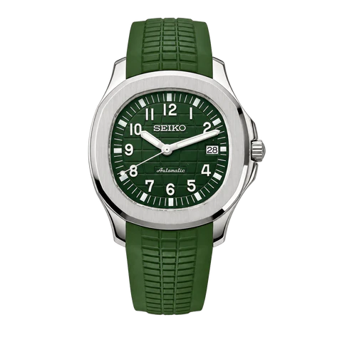 Seiko Mod Aquanaut green dial